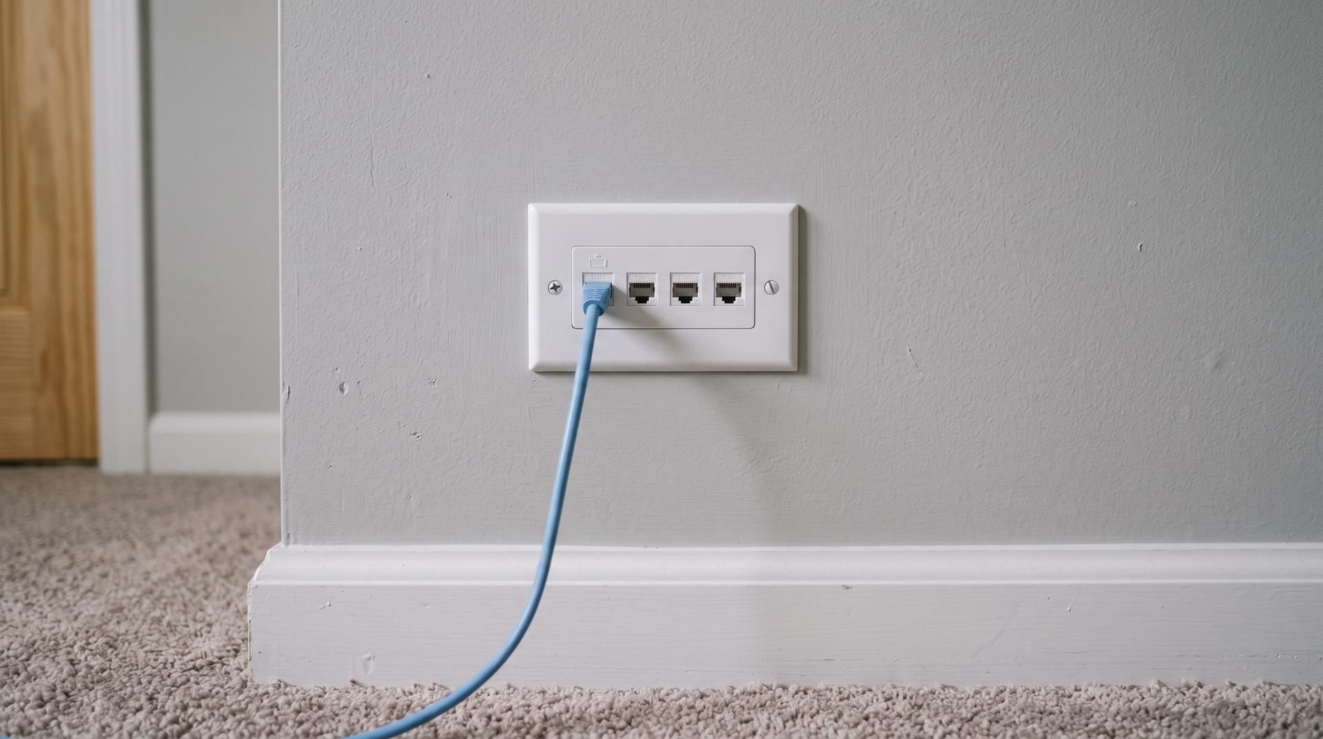 Fiber to the jack
