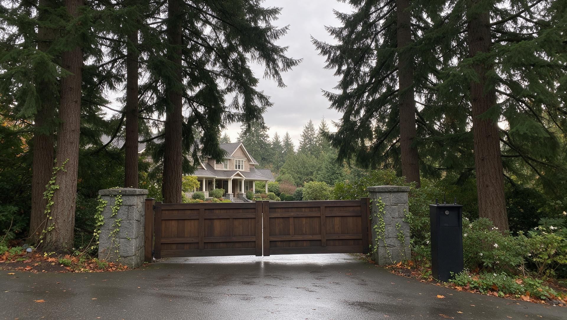 Mercer Island gate upgrade