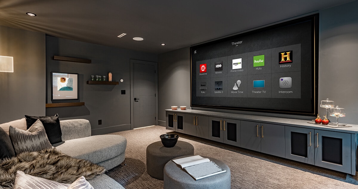 Luxury home theater